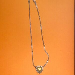 Brighton Heart Necklace. 10” chain